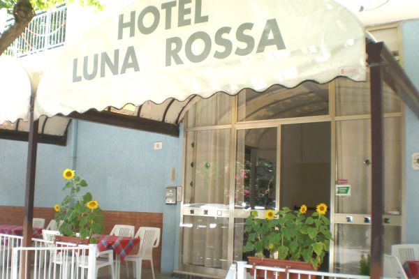 Hotel Luna Rossa Rimini Zewnętrze zdjęcie